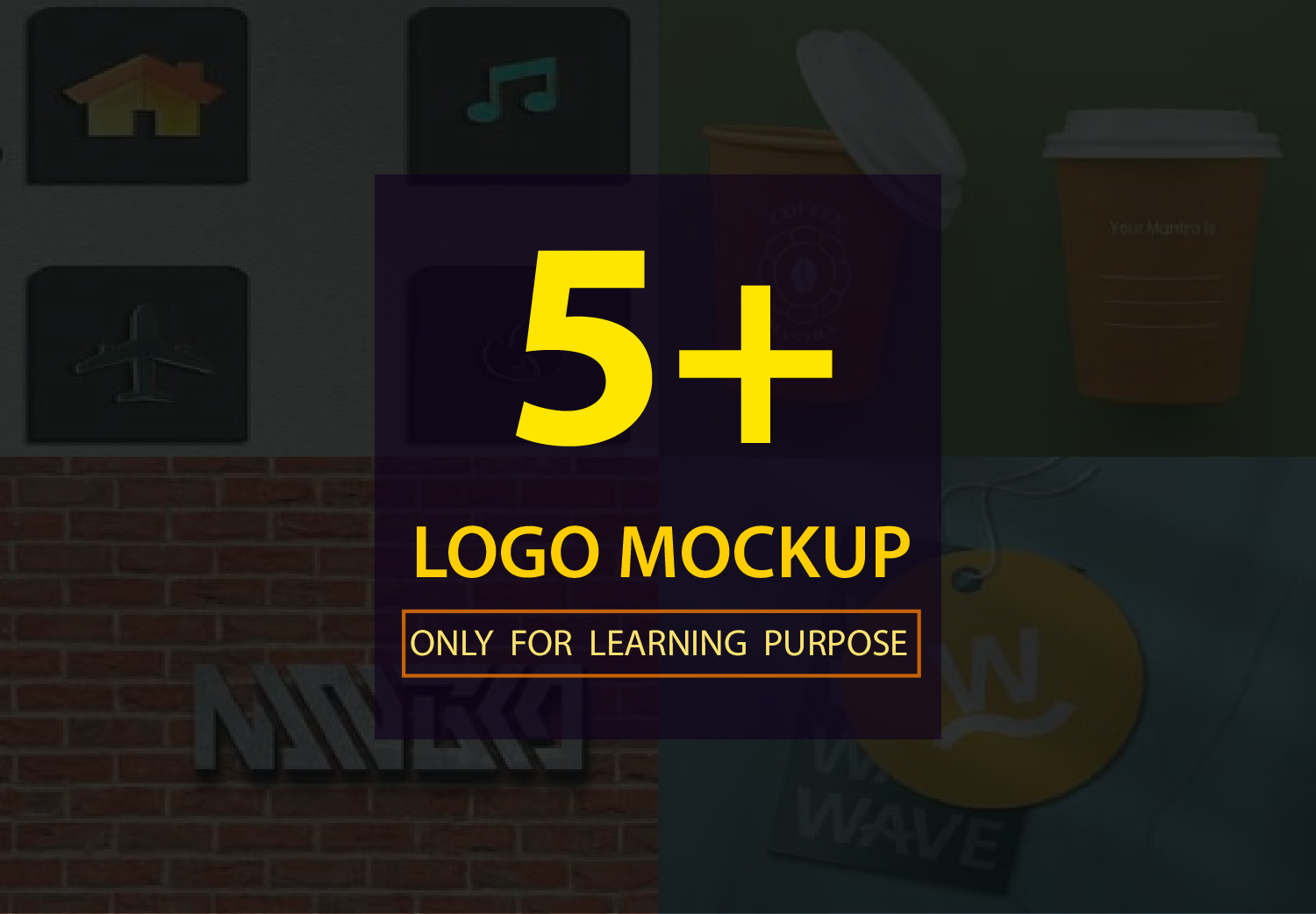 Logo Mockup Bundle 11